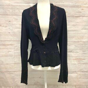 Ghost Vintage Embroidered Eylet Jacket